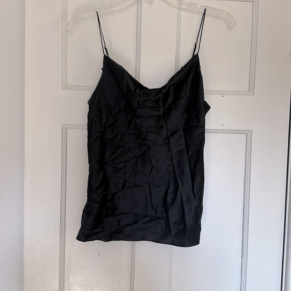 Silk Cowl Party Top